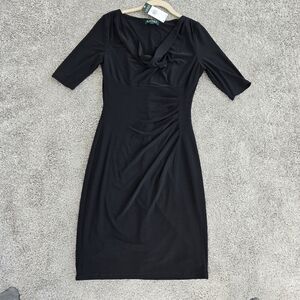 Ralph Lauren Classic Black Dress, NWT, Size 6